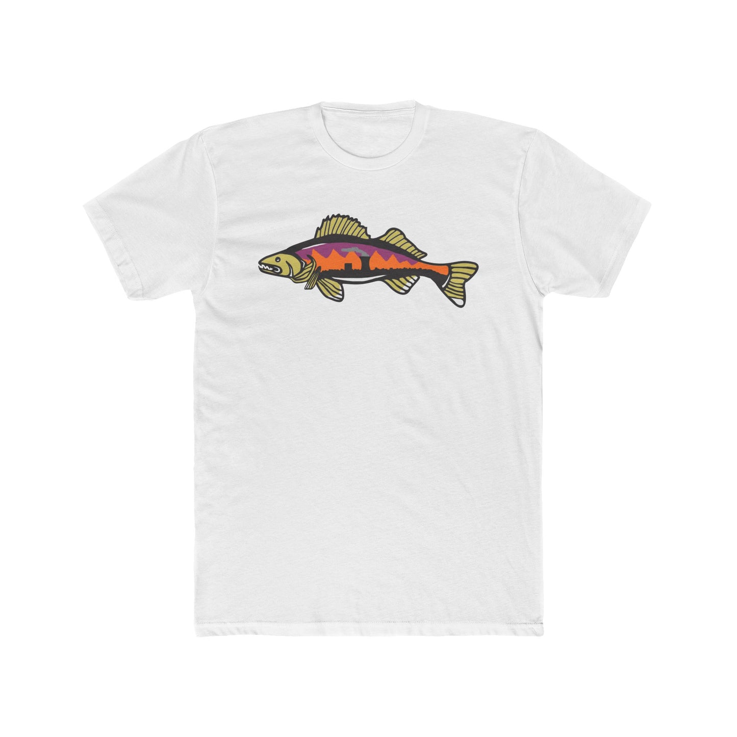 Sunset Walleye Tee Shirt