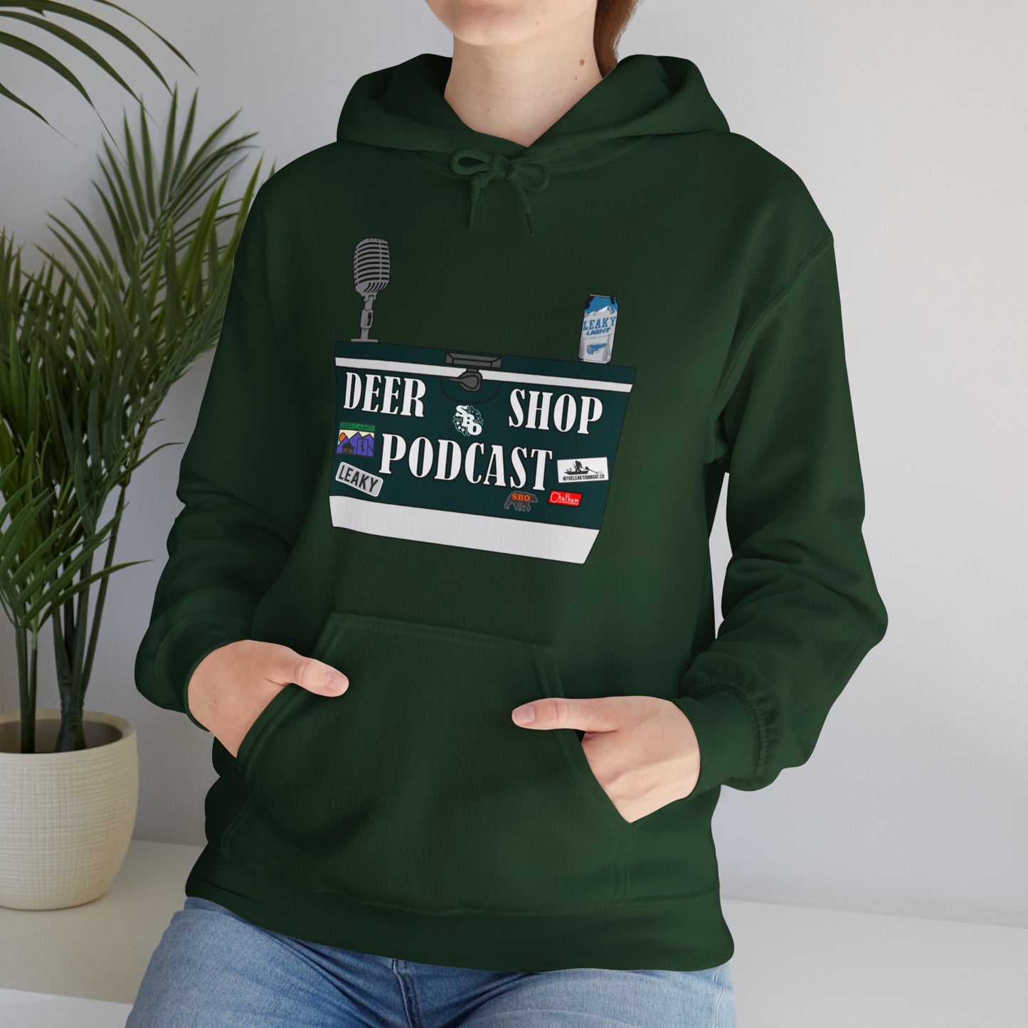 Deer Shop Podcast Hooded Sweatshirt