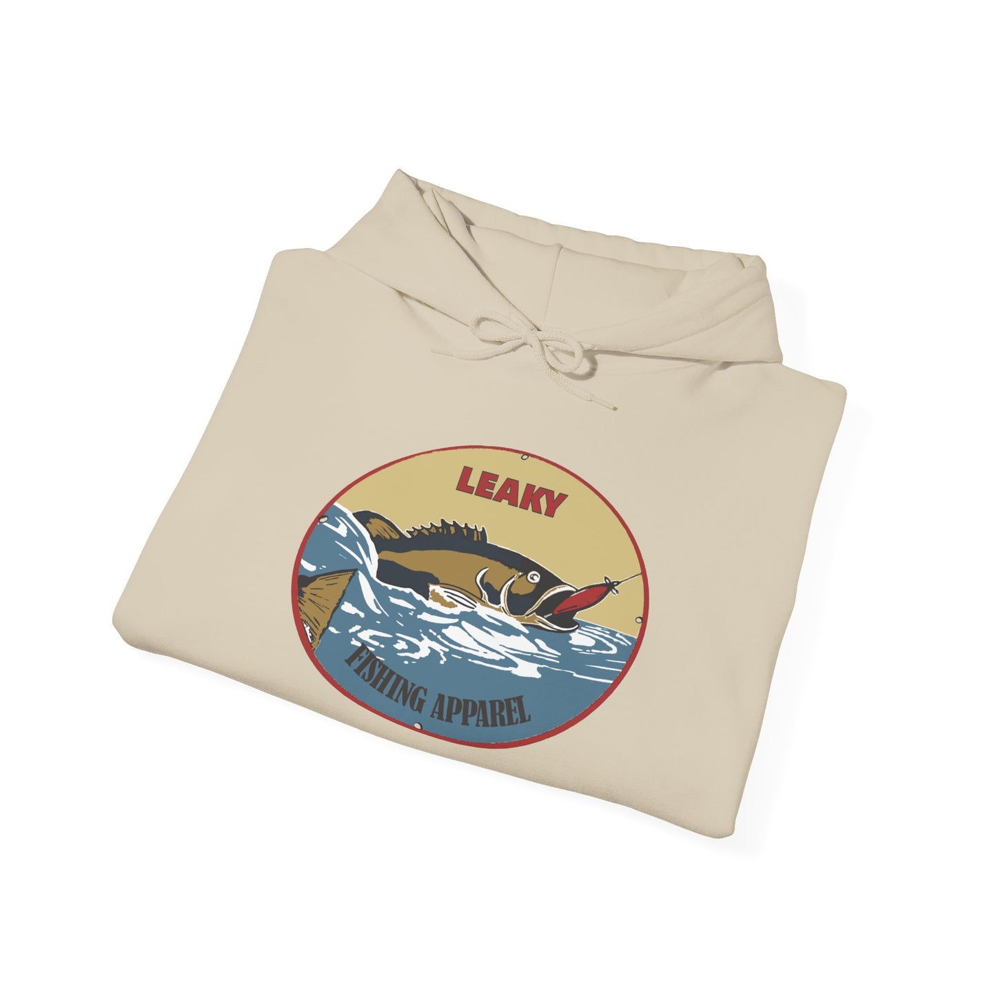 Vintage Walleye Leaky Hoodie