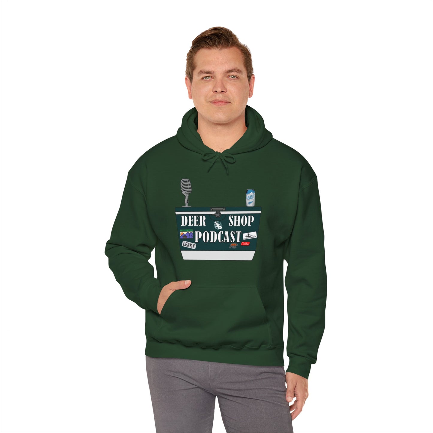 Deer Shop Podcast Hooded Sweatshirt