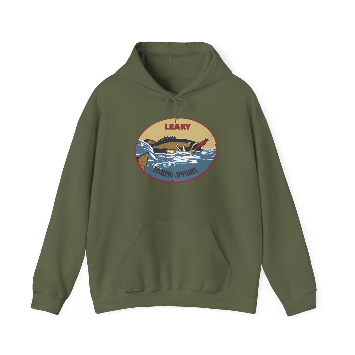 Vintage Walleye Leaky Hoodie