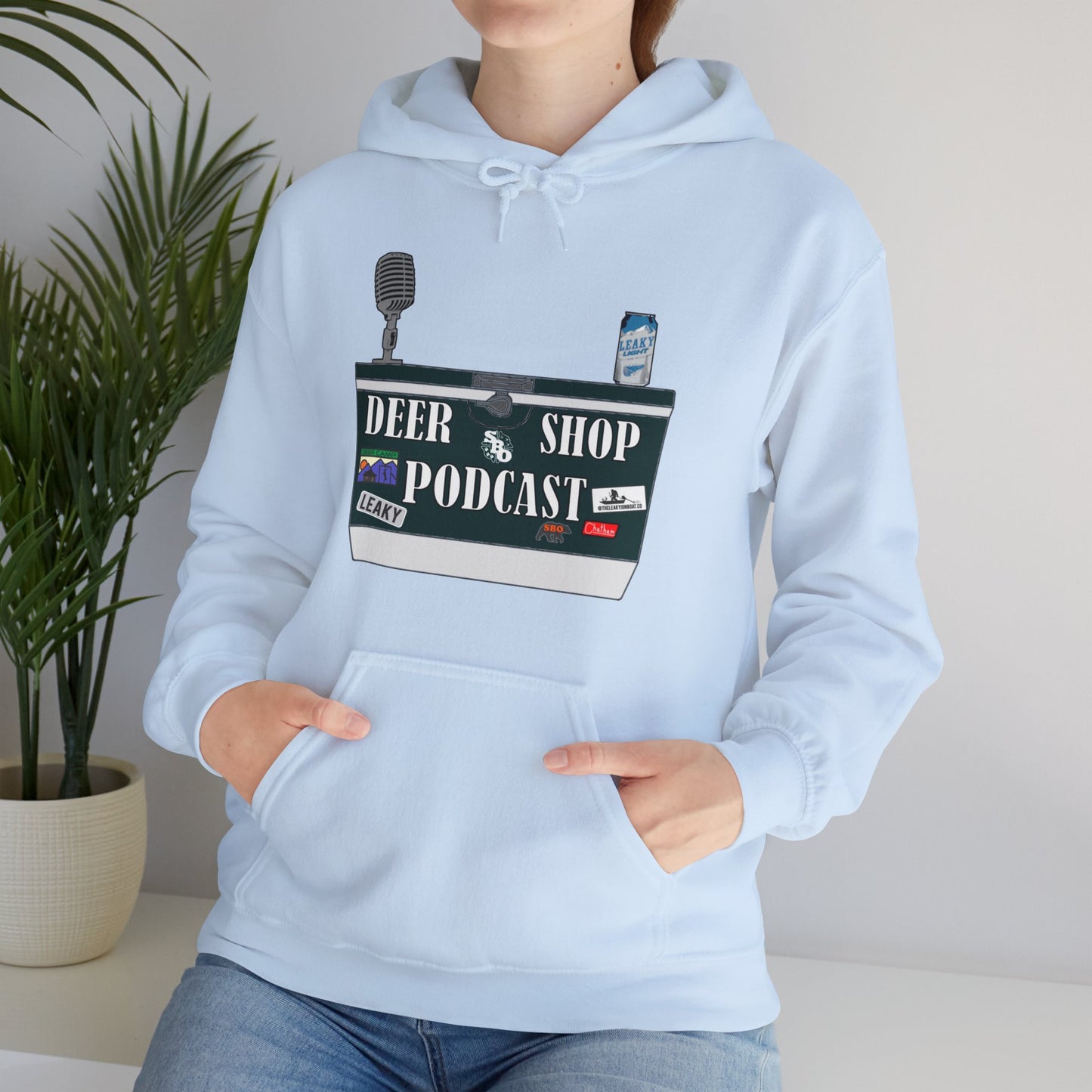 Deer Shop Podcast Hooded Sweatshirt