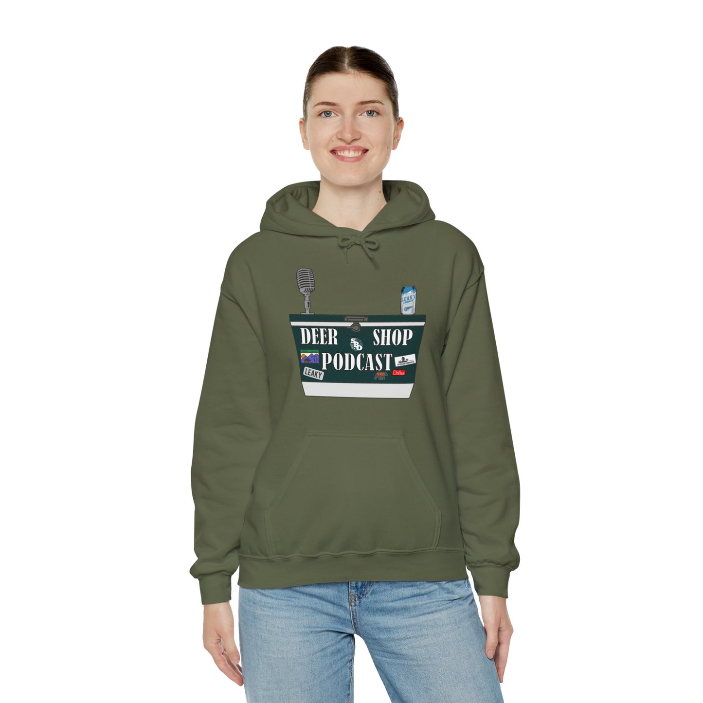 Deer Shop Podcast Hooded Sweatshirt