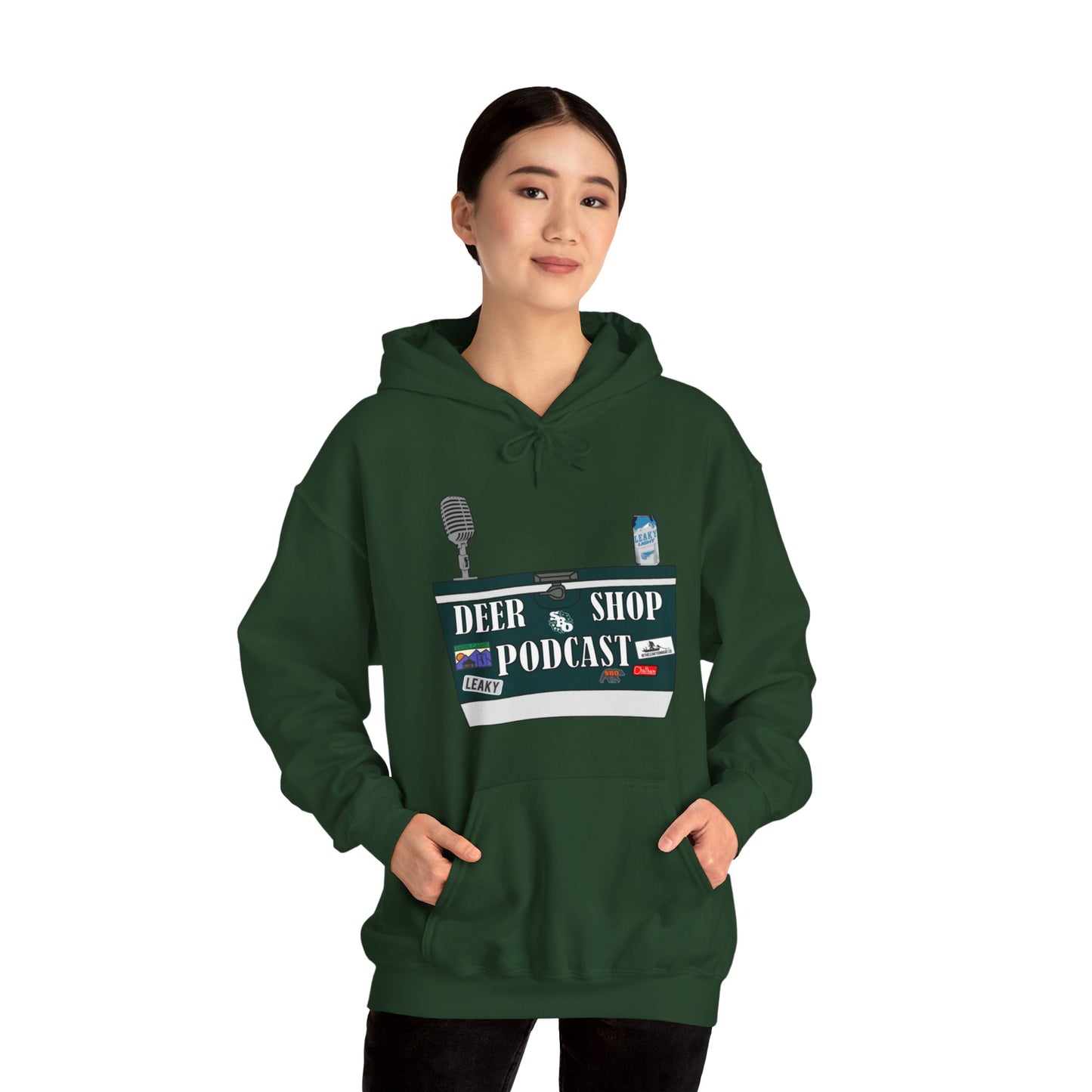 Deer Shop Podcast Hooded Sweatshirt