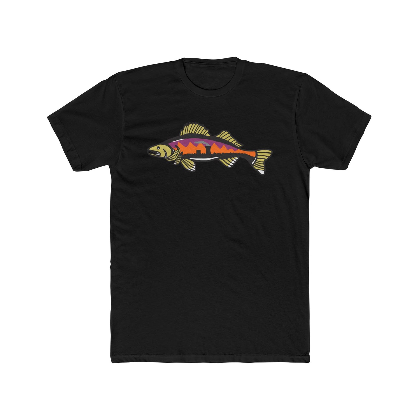 Sunset Walleye Tee Shirt