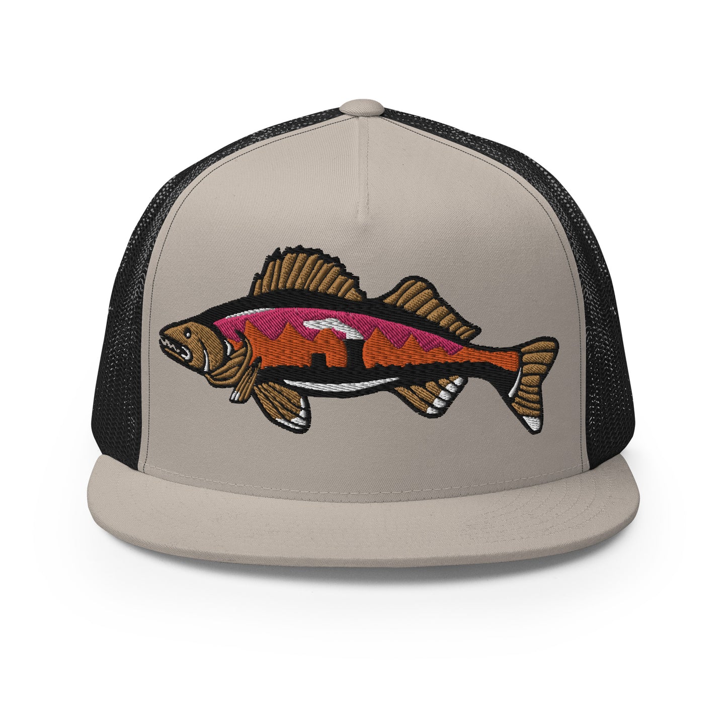 Walleye Horizon 5 Panel Trucker Cap