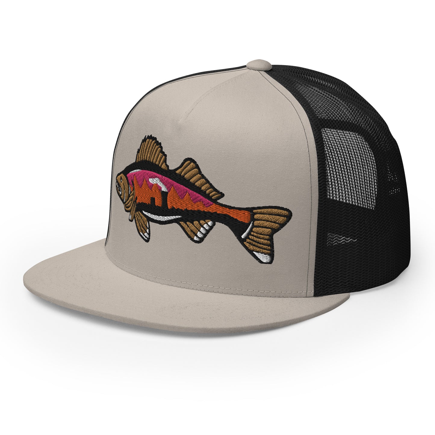 Walleye Horizon 5 Panel Trucker Cap