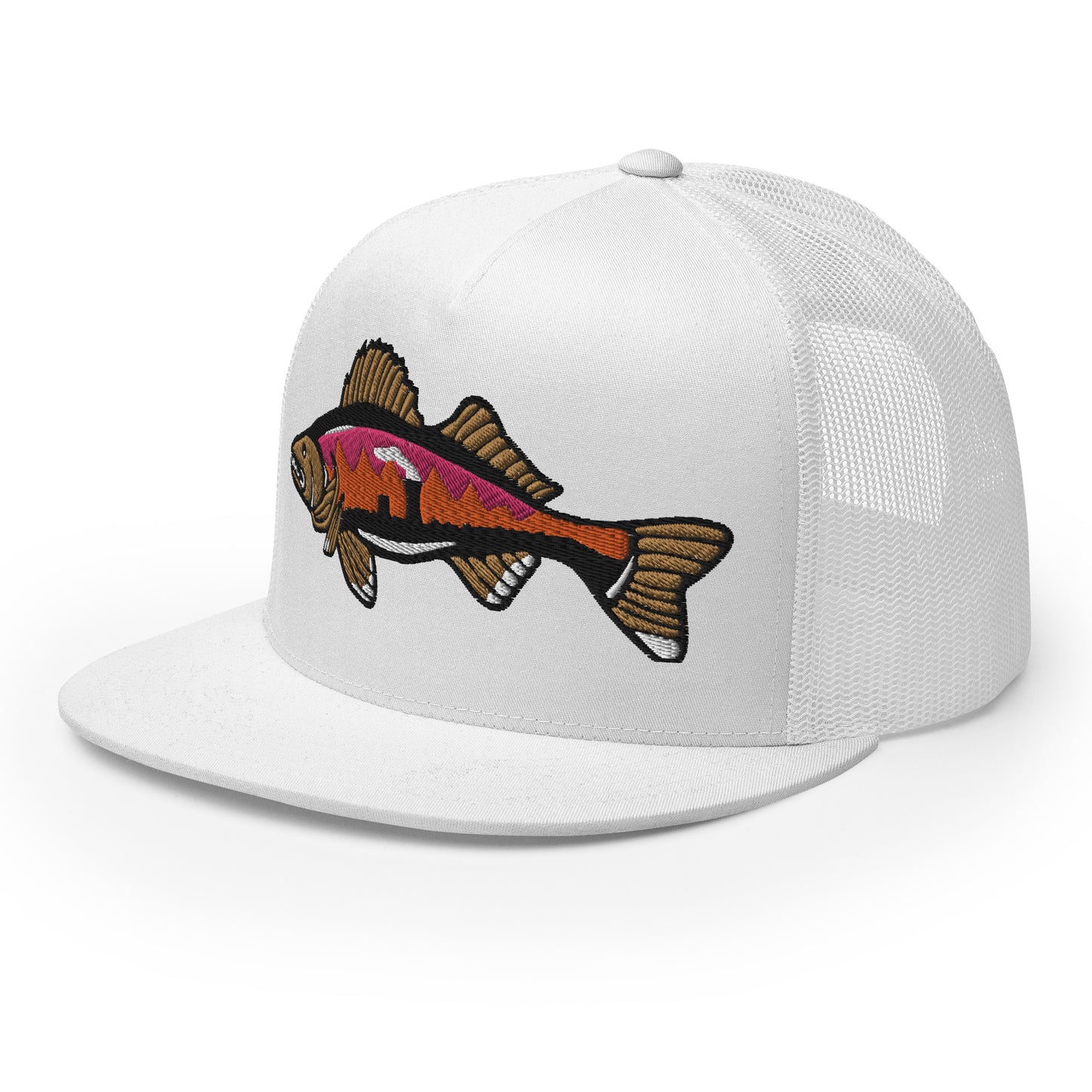 Walleye Horizon 5 Panel Trucker Cap