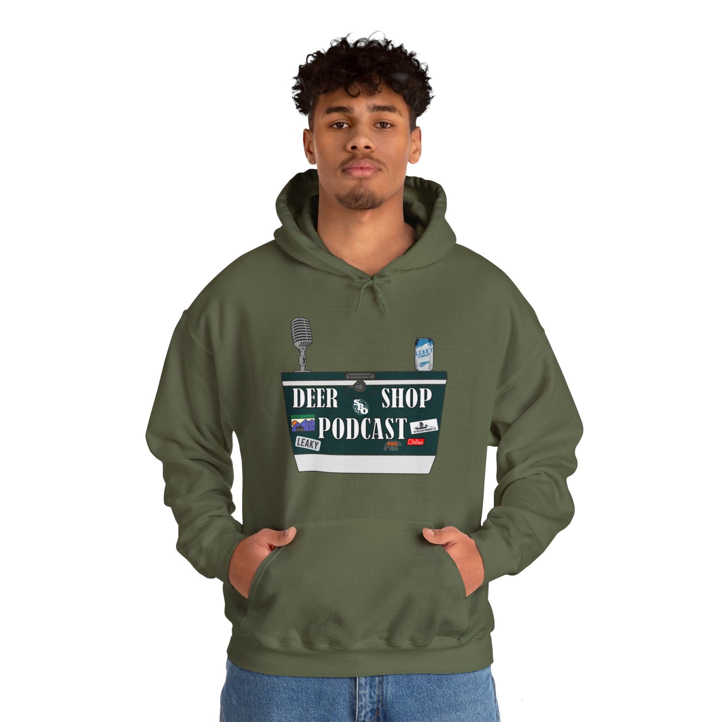 Deer Shop Podcast Hooded Sweatshirt