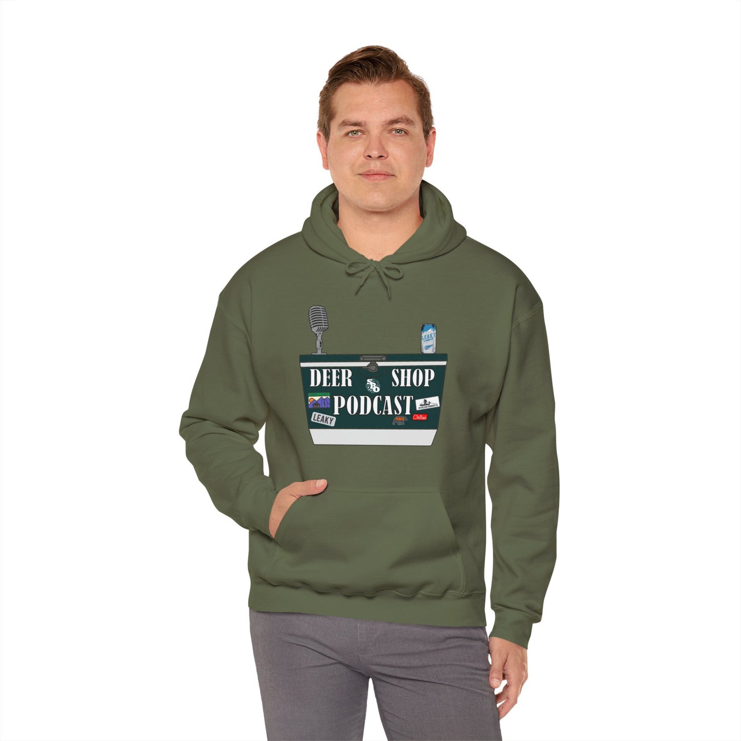 Deer Shop Podcast Hooded Sweatshirt