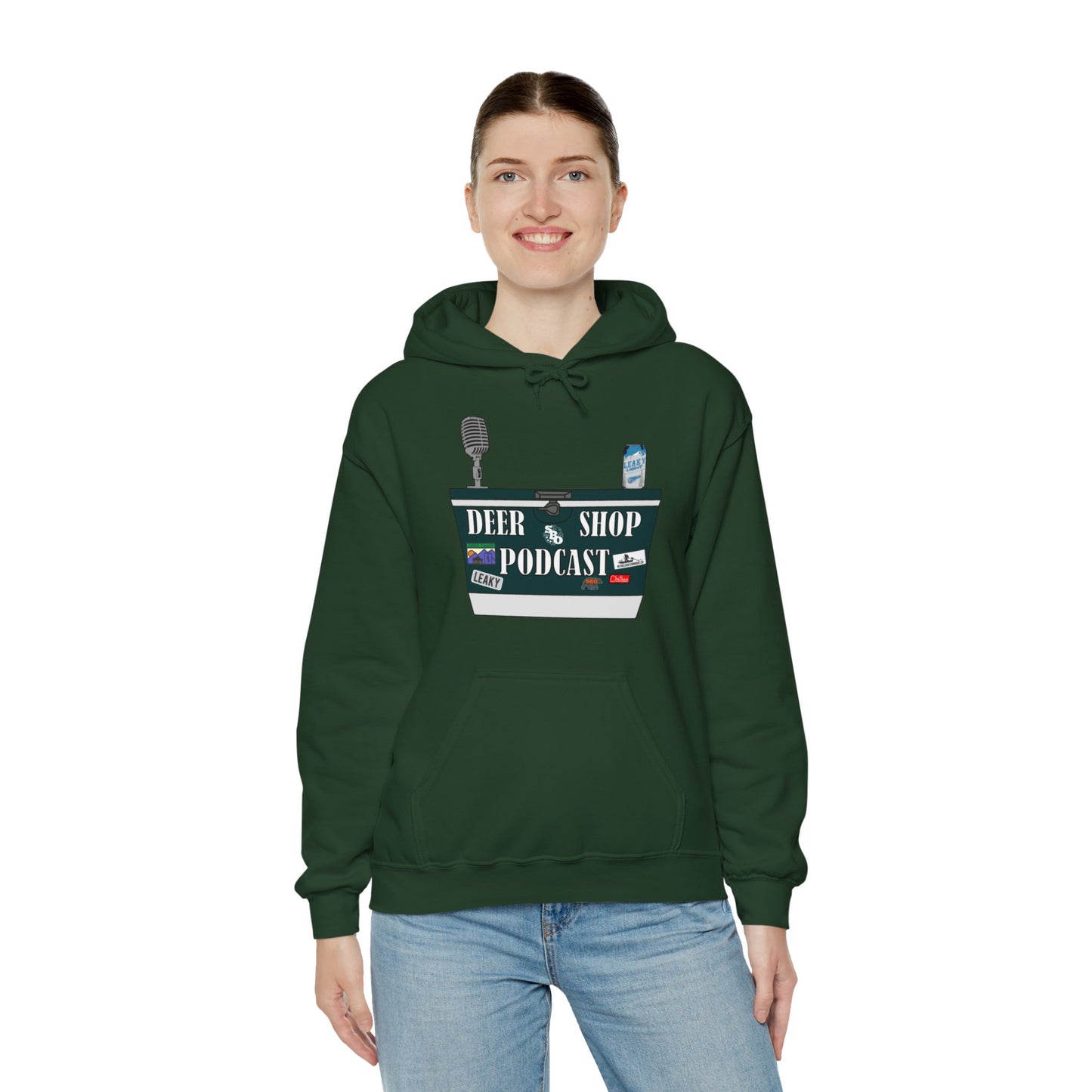 Deer Shop Podcast Hooded Sweatshirt